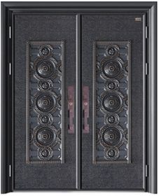 豪华铸铝门系列ZL-818-世纪豪园